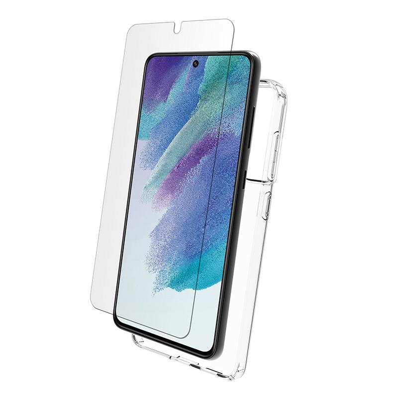 Pack Coque + Verre Trempe Myway Pour Samsung S21