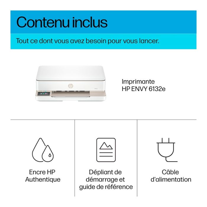 Imprimante HP Envy Photo 6232 - Multifonction Jet D'encre - Occasion 3 Mois
