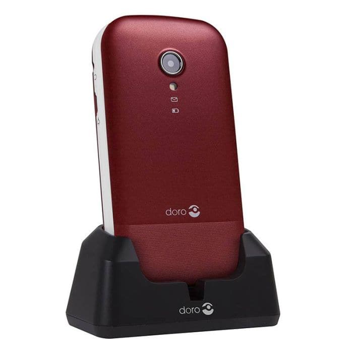 Smartphone senior Doro 8080 Noir avec extension mémoire carte SD