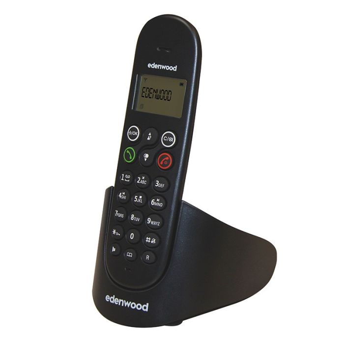 Téléphone duo avec répondeur EDENWOOD TRD 1 Noir - Electro Dépôt