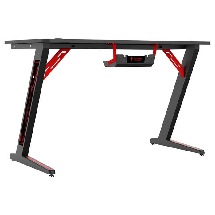 Bureau Gaming Berserker B120 Noir Et Rouge Electro Depot