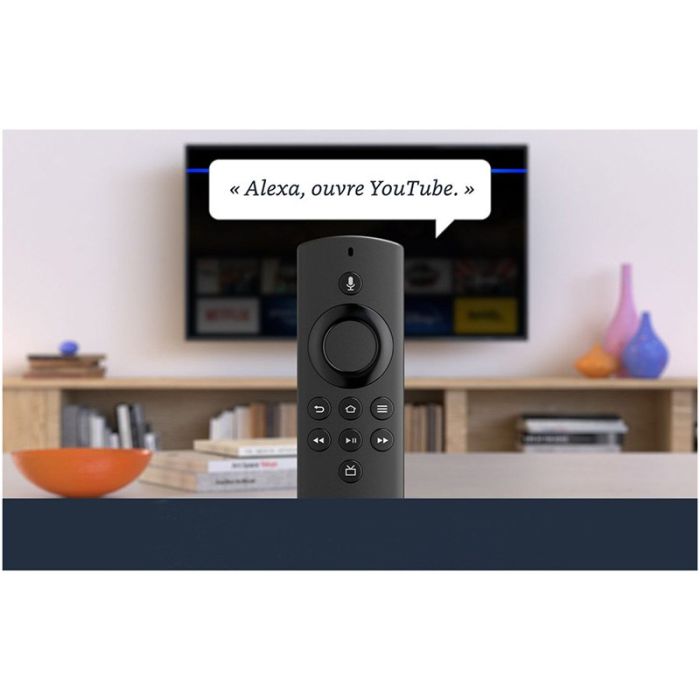 Passerelle Multimédia Amazon Fire Tv Stick Avec Télécommande Alexa PASSERELLE MULTIMEDIA AMAZON FIRE TV STICK LITE - Electro Dépôt