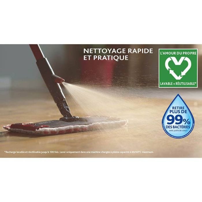 Recharge 1.2 spray VILEDA : la recharge à Prix Carrefour