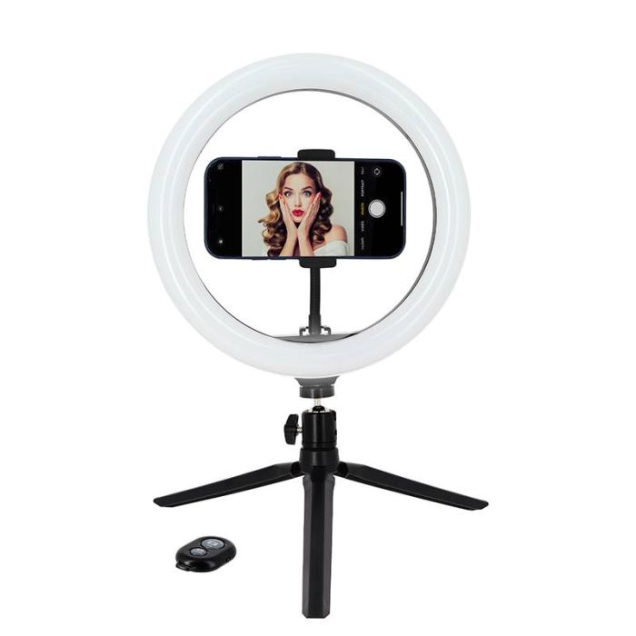Selfie Lumière pour téléphone avec 3 températures de lumière Led Lumière  Téléphone portable Ordinateur portable Photographie Clip d'éclairage sur  rechargeable