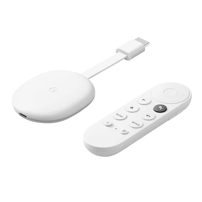 Passerelle Multimédia Chromecast avec GOOGLE TV HD - Electro Dépôt