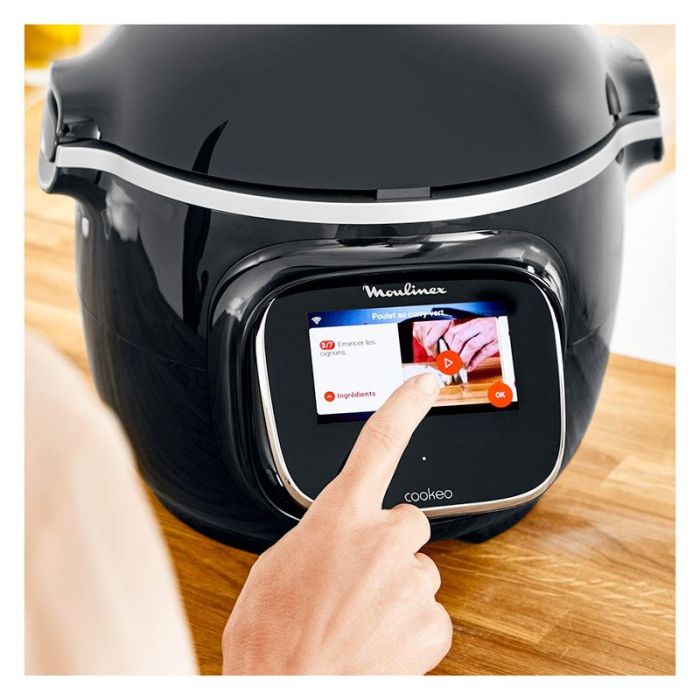 Multicuiseur MOULINEX COOKEO CE902800 Touch Wifi 