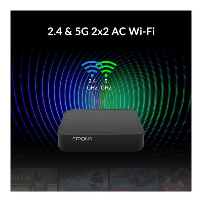 Passerelle Multimédia STRONG LEAP S3 Android box UHD 4K Electro Dépôt