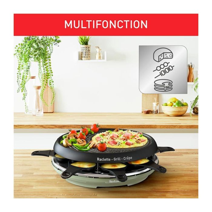 Raclette & grill/crêpe TEFAL RE310010 Electro Dépôt