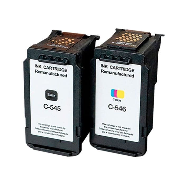 Cartouche d'encre ELECTRO DEPOT compatible Canon C545/546 pack noir et  couleurs - Electro Dépôt
