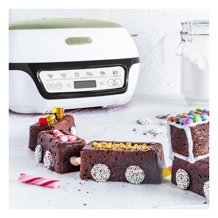 Machine à gâteaux TEFAL Cake Factory KD804310 moules CREABAKE