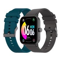 Montre Connectée ECHO Rainbow Lite Noire + Bracelet Bleu Montre Connectée ECHO Rainbow Lite Noire + Bracelet Bleu
