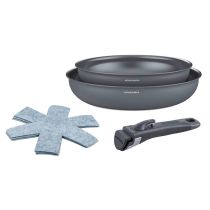 Lot de 2 poêles céramique ARTHUR MARTIN 24-28 cm