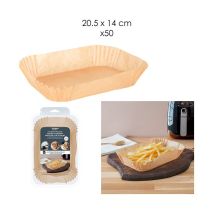 Papier cuisson x50 20.5x14cm airfyer