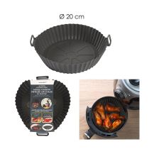 moule silicone diamètre 20cm pour friteuse sans huile