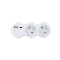 Biplite ELECTRODEPOT 2 x 16 A + 2 USB