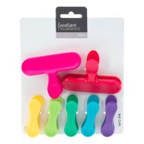 7 pinces sacs fraîcheur