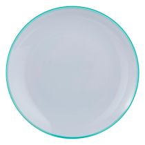 Assiette acrylique 25cm coloris menthe