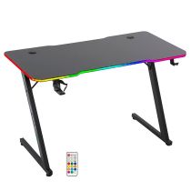 Bureau gaming AMSTRAD AMS-DESK120Z LED ASTRA