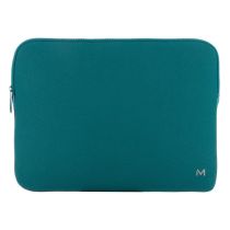 Housse pour ordinateur à mémoire de forme jusqu'à 14'' - Bleu Prusse & Gris - Skin