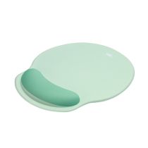 Tapis souris WE POP vert avec repose poignet en gel