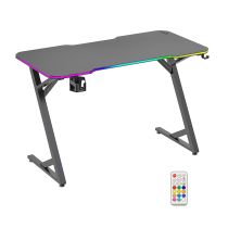 Bureau gaming EDENWOOD BG120 LED Noir