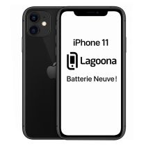 APPLE iPHONE 11 64Go Noir Batterie Neuve reconditionné Grade ECO