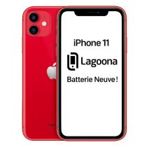 APPLE iPHONE 11 64Go Rouge Batterie Neuve reconditionné Grade ECO