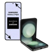 Smartphone SAMSUNG ZFLIP 5 5G 256Go Vert reconditionné Grade A+ RECONDITIONNE PAR SAMSUNG