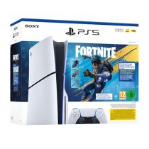 Console PS5 Standard chassis E + jeu Fortnite Flowering Chaos