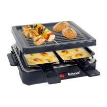Raclette TECHWOOD 4 personnes + grill TRA-46