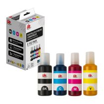Cartouche compatible UPprint Epson EcoTank 102 - Pack de 4 - magenta, cyan, noir, jaune