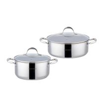 Set ARTHUR MARTIN marmite faitout inox