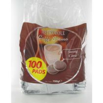 Dosettes de café METROPOLE Corsé x100 pour SENSEO