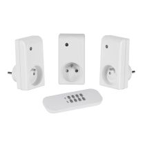 Prises télécommandées x 3