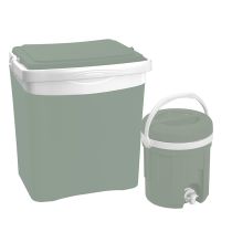 Lot glacière 25L + fontaine 4L