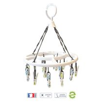 Séchoir à suspendre 16 pinces