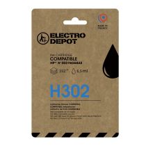 Cartouche d'encre ELECTRO DEPOT compatible HP H 302 noir