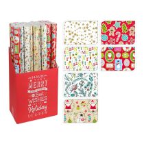 Papier cadeau de Noël