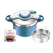 Autocuiseur SEB clipso minut duo 7L bleu