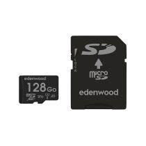 Carte Micro SD EDENWOOD 128 Go + adaptateur