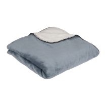 Plaid sherpa flanelle 130x180cm