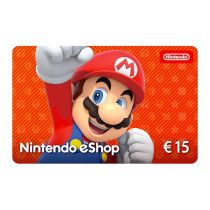 Nintendo eShop Card d'une valeur de 15 euros