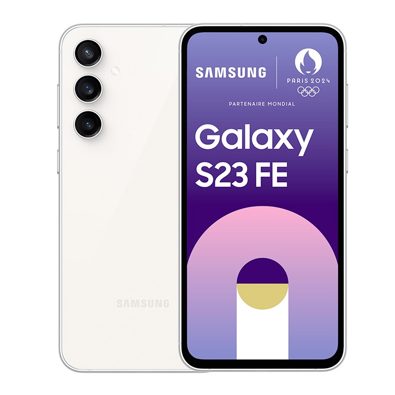 Smartphone SAMSUNG S23 FE 5G 128 Go Crème