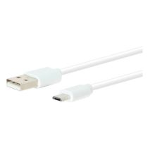 Câble HIGH ONE 1M micro USB Blanc