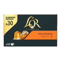 30 capsules L'OR DELIZIOSO pour machine NESPRESSO