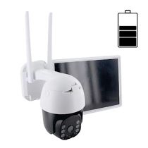 Caméra de Surveillance sur batterie CHACON IPCAM DM02 1080p + Panneau Solaire