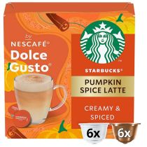 Dosettes STARBUCKS Pumkin spice latte pour machine DOLCE GUSTO