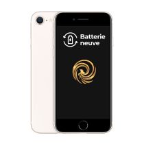 APPLE iPhone SE 2020 64Go Blanc Reconditionné Etat correct Batterie neuve
