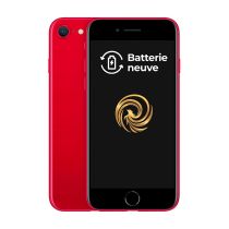 APPLE iPhone SE 2020 64Go Rouge Reconditionné Etat correct Batterie neuve
