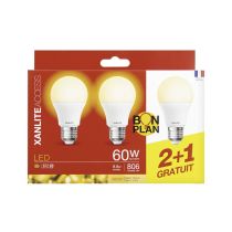 Lot de 3 Ampoules XANLITE E27 Standard